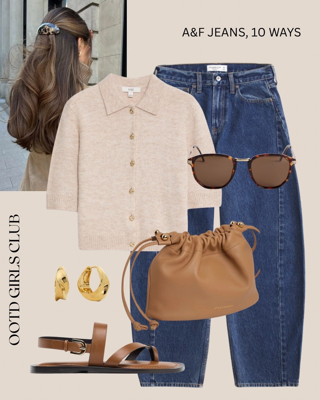 Abercrombie jeans - ways to style for end of Summer, early Autumn 

#LTKautumn #LTKstyletip #LTKsummer