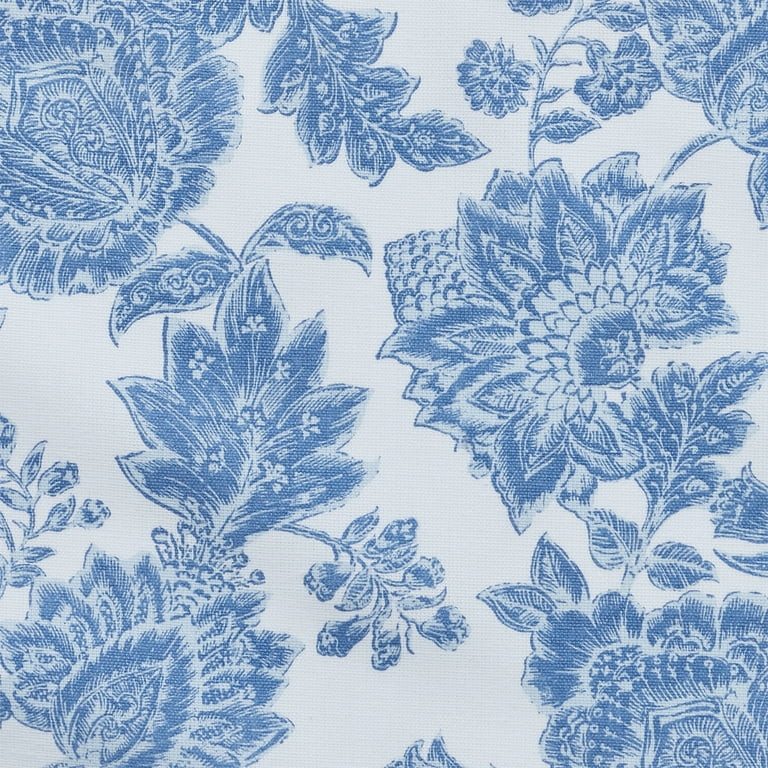 My Texas House Polyester/Cotton 30" x 34" Floral Stripe Apron, Blue | Walmart (US)