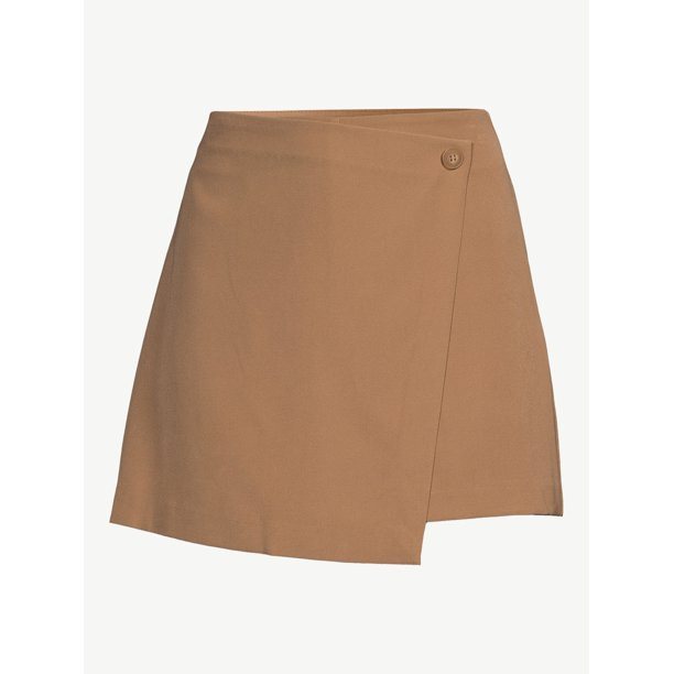 Scoop Women’s Asymmetrical Skort, Sizes 0-18 | Walmart (US)