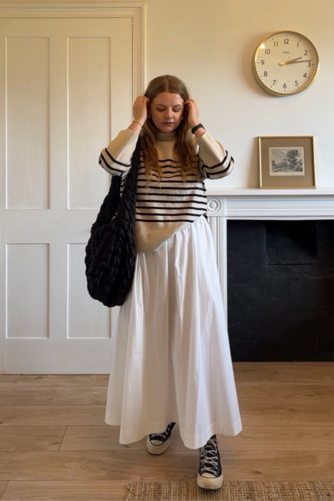 Stripes and white skirt 🤍

#LTKuk #LTKmidsize #LTKsummer
