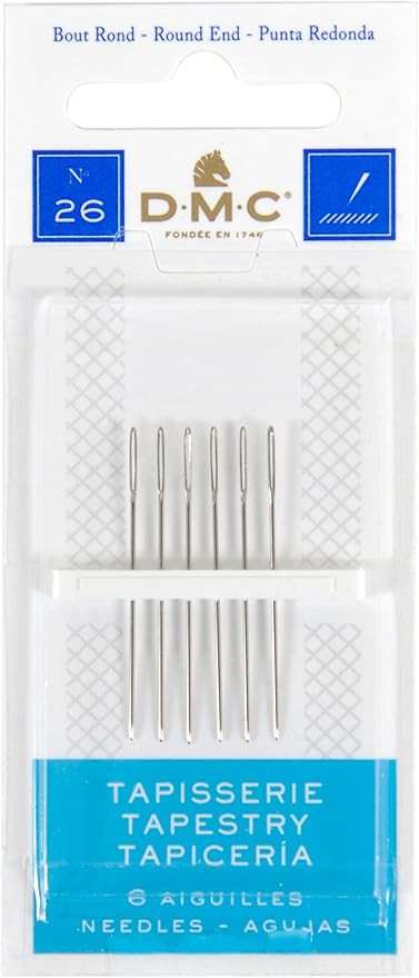 DMC 1767-26 Tapestry Hand Needles, 6-Pack, Size 26 | Amazon (US)