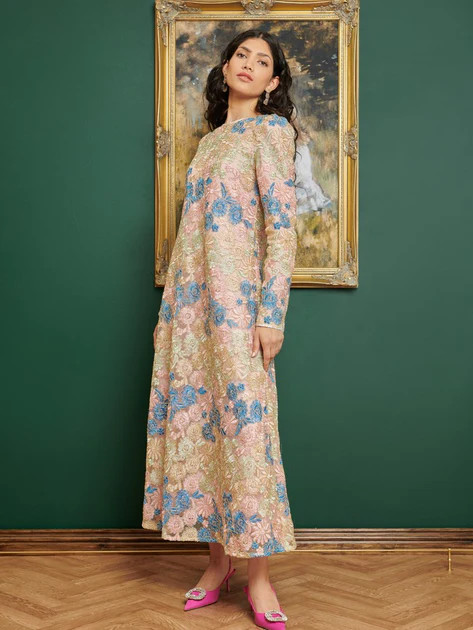 DREAM Artist Embroidered Midi Dress | Sister Jane (UK)