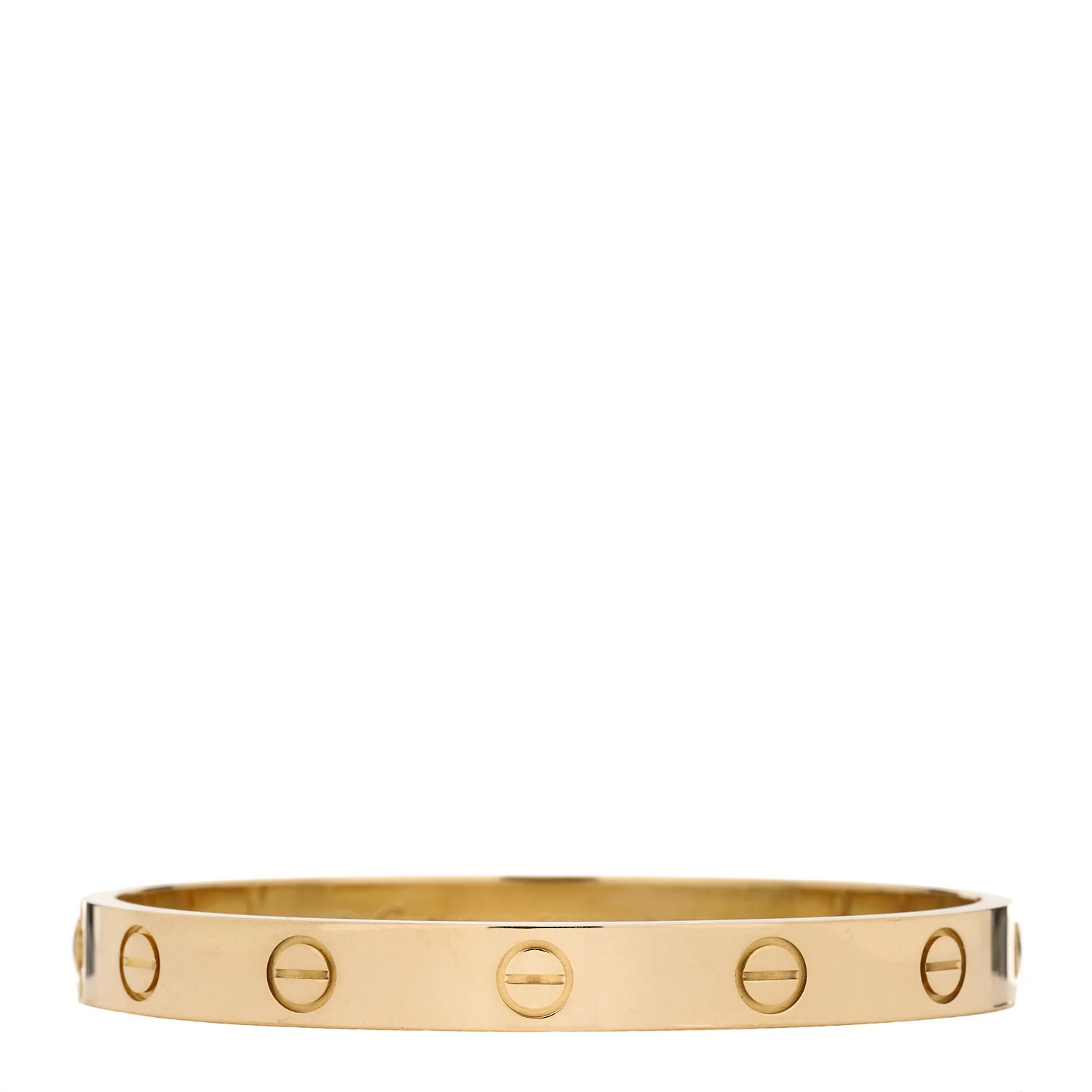 Cartier 18K Yellow Gold LOVE Bracelet 15 1739338 | FASHIONPHILE (US)