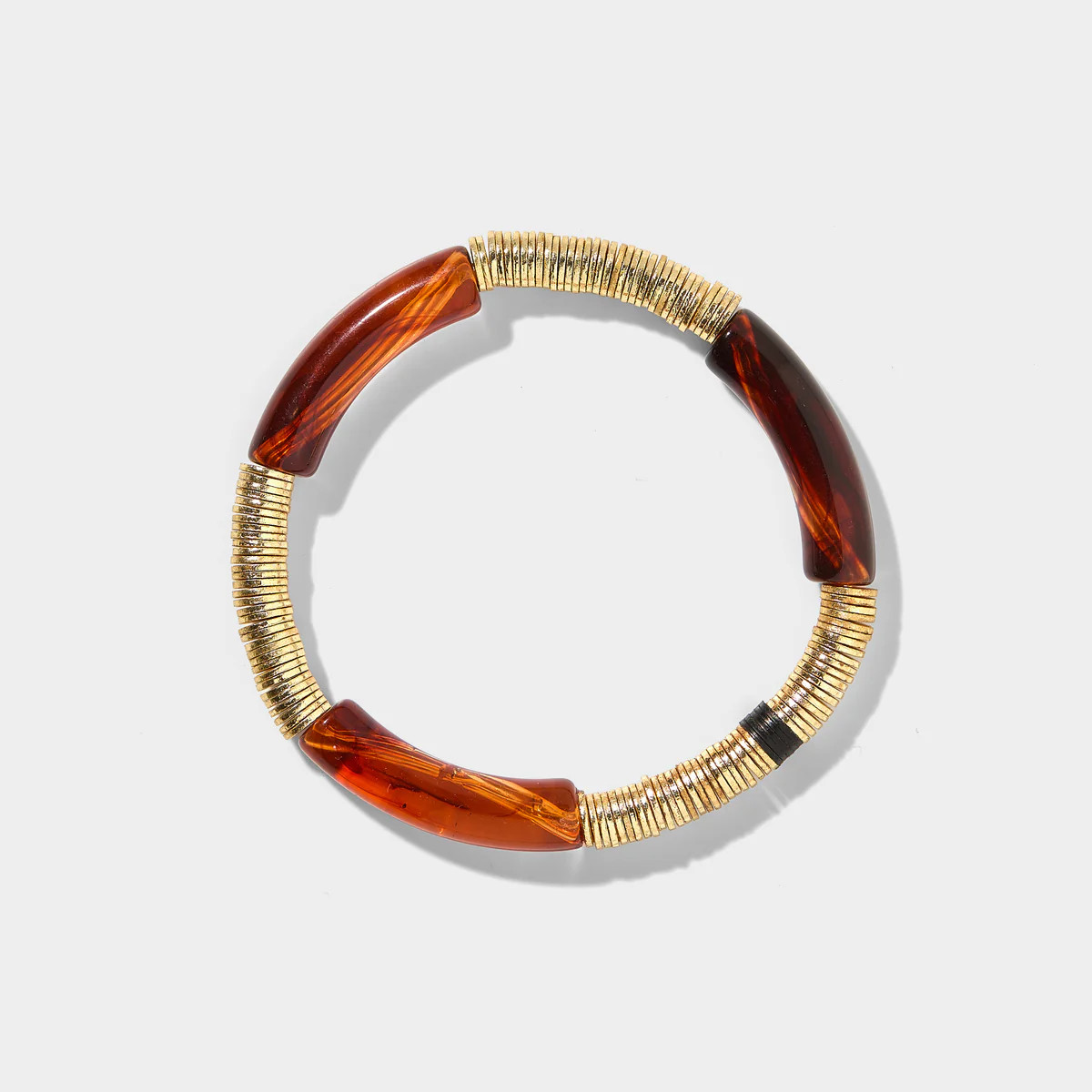 Tortoise Shell Zo Bracelet 6mm | Allie + Bess