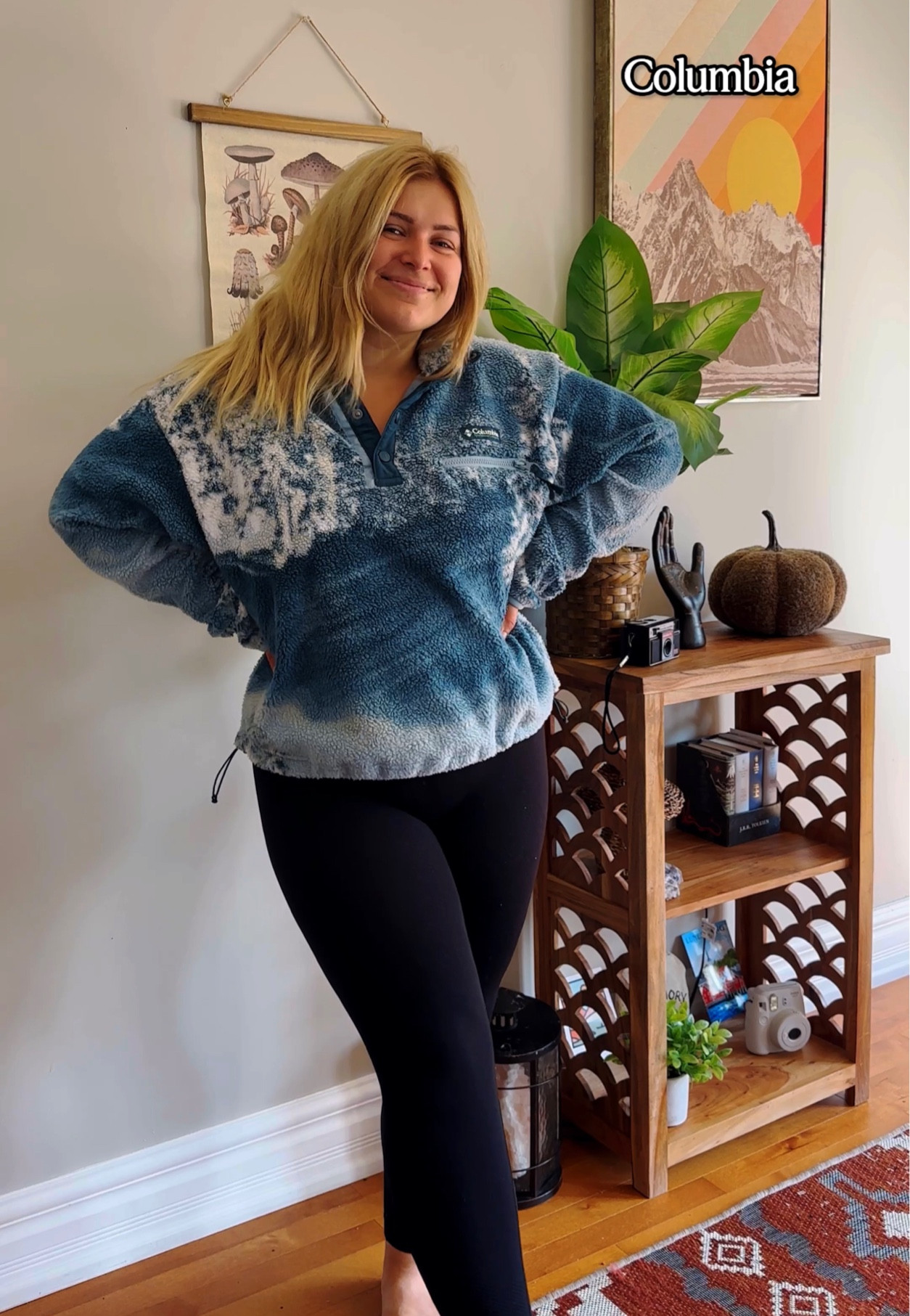 Columbia Fleece Patterned Women’s Adventure Girl Granola Girl Style #adventuregirl 

#LTKfitness #LTKSeasonal #LTKtravel