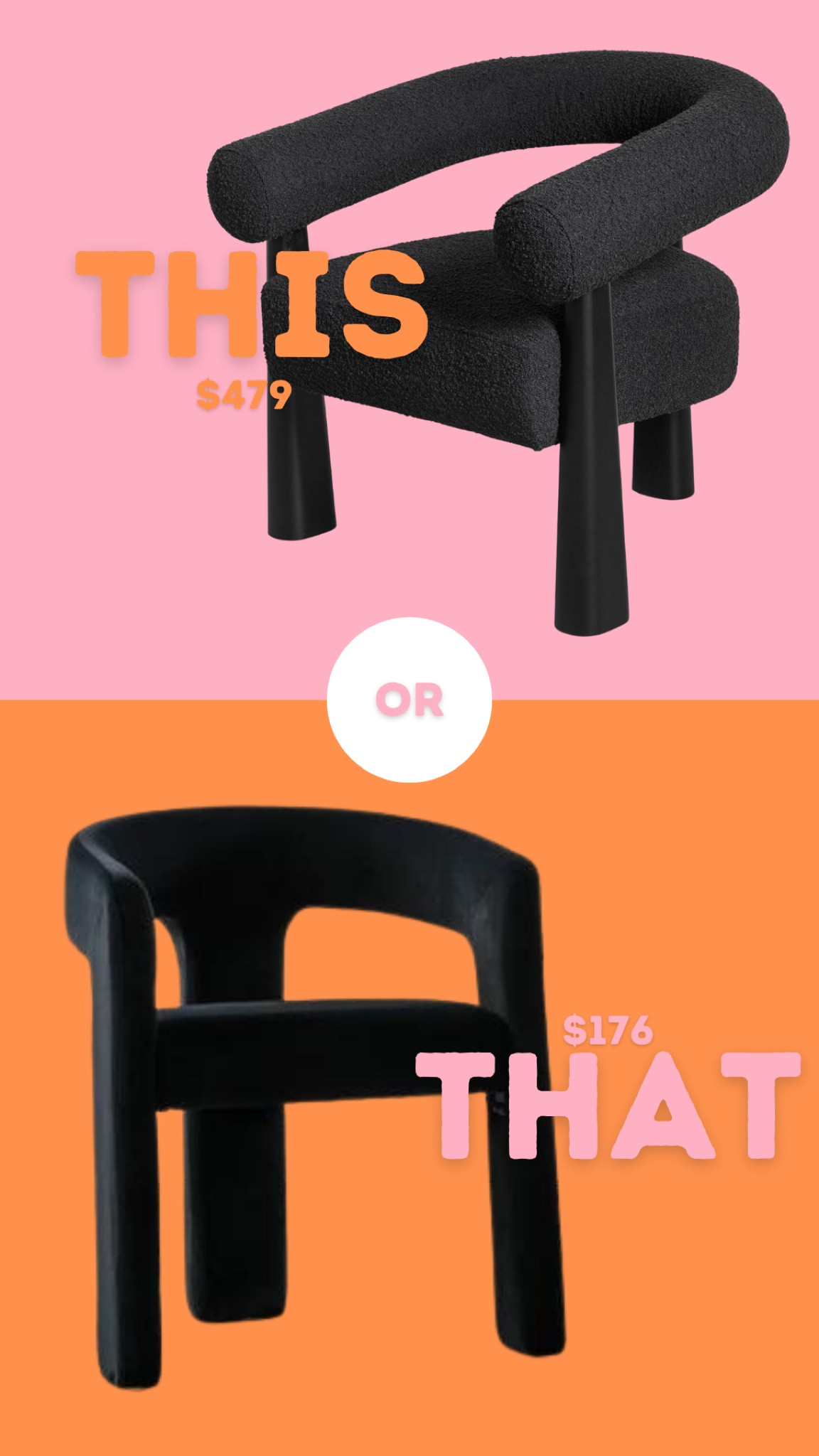 This or That black velvet chair … 

#LTKSaleAlert #LTKHome