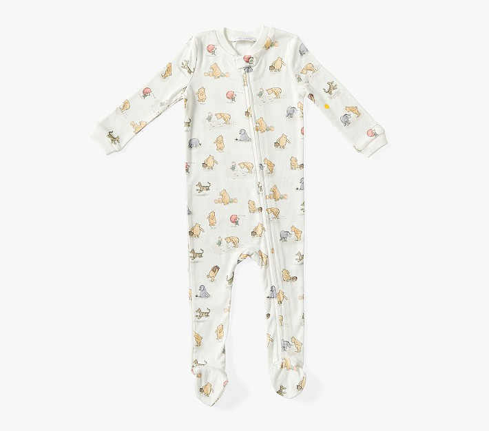 Disney's Winnie the Pooh Organic Baby Pajama | Pottery Barn Kids