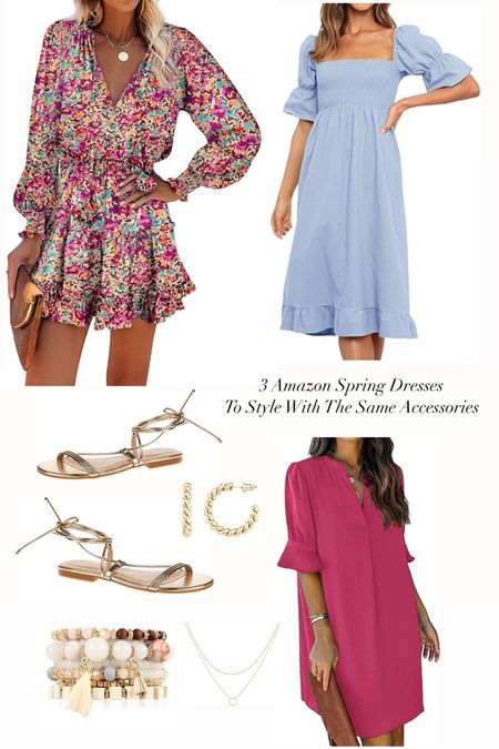 Amazon Spring Dresses + Accessories!! 

#LTKFind #LTKstyletip #LTKunder100