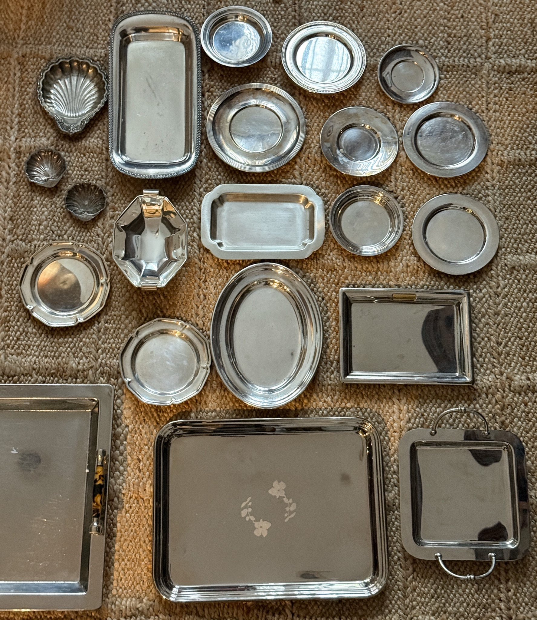 Silver tray collection 

#LTKMothersDay #LTKOver40 #LTKHome