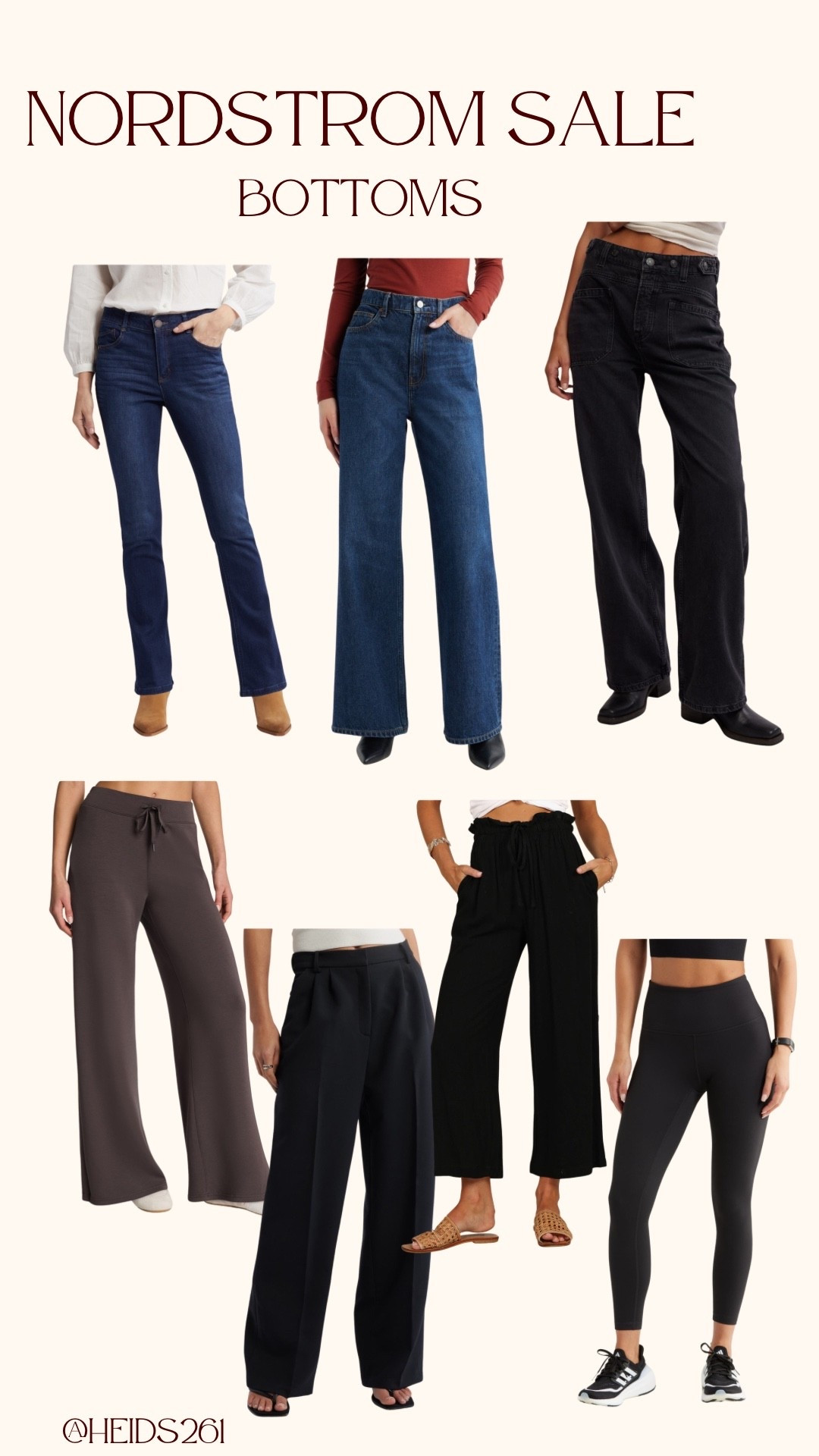 Nordstrom Sale Bottoms🤎

#LTKootd #LTKSaleAlert #LTKgrwm