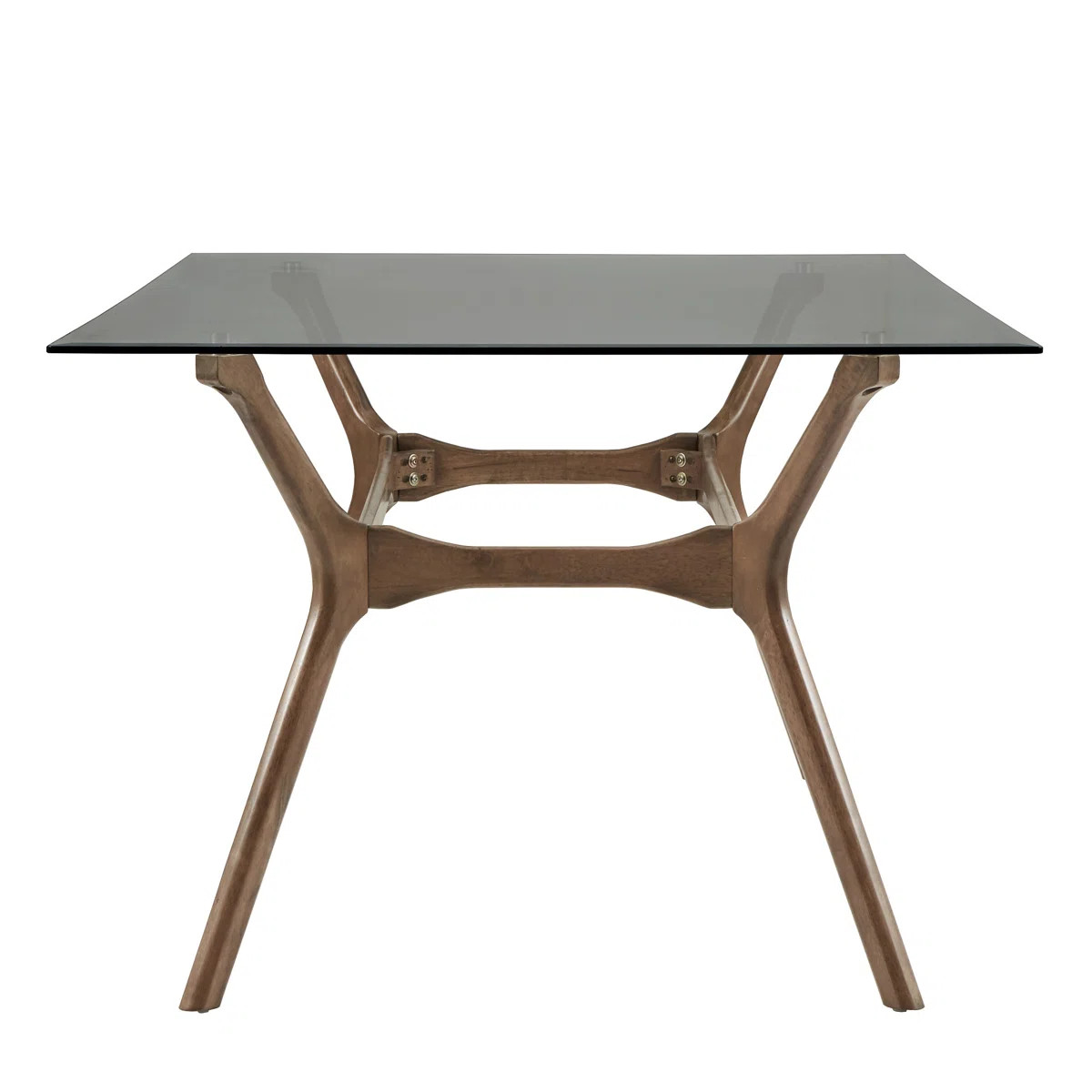 Alxander Glass Top Dining Table | Wayfair North America