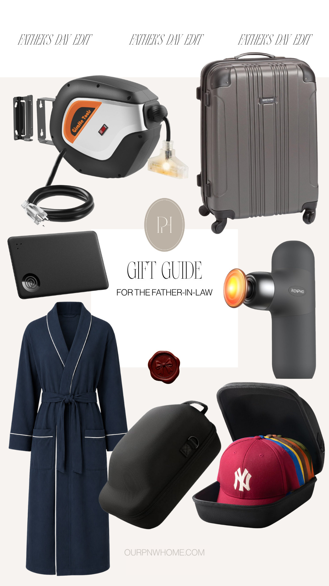 Amazon Father's Day gifts for the father-in-law!

men's gifts, gifts for dad, gifts for father-in-law, gifts for him, gifts for husband, men's robe, wall mount extension cord, men's luggage, hard sided luggage, handheld massage gun, wallet finder, hat storage, hat travel case 

 #LTKSeasonal #LTKMens