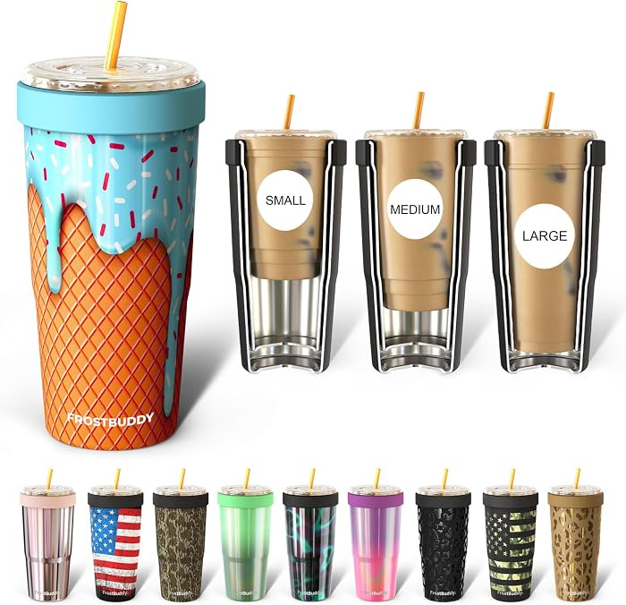 Frost Buddy Togo Buddy 30oz Stainless Steel Vacuum Insulated Tumbler To Go Coffee Cup – Iced Co... | Amazon (US)