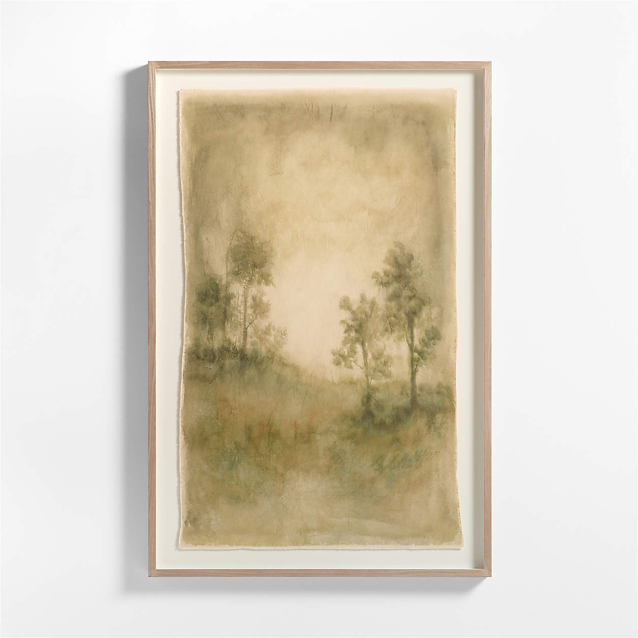 "Sweet Nostalgia" by Tessa Brown 40"x60" Framed Wall Art Print | Crate & Barrel | Crate & Barrel