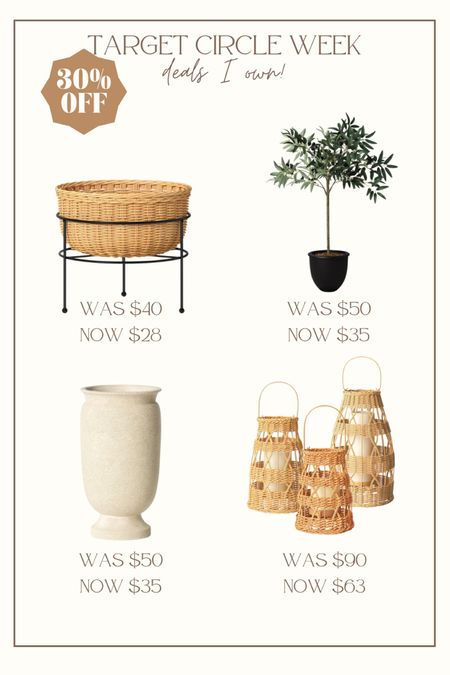 Target circle week patio deals in my home! All of my favorite outdoor finds from Target are 30% off and selling out fast! 

#LTKxTarget #LTKSeasonal #LTKhome
