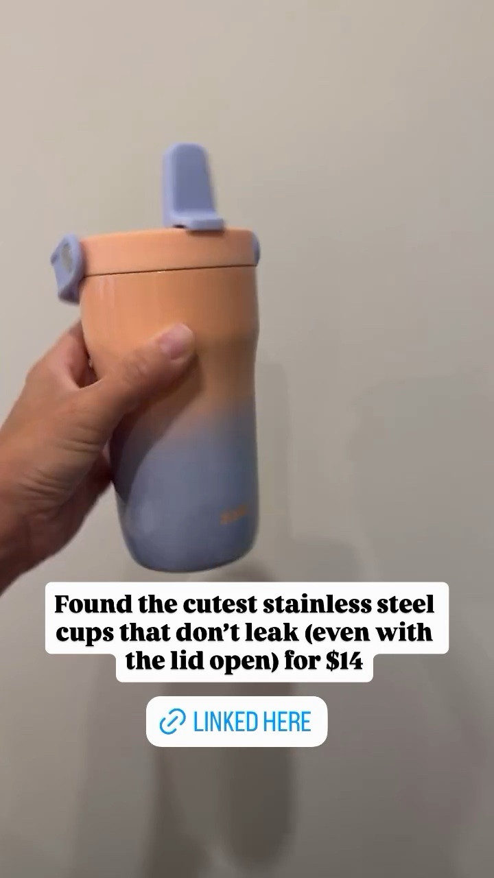 Found the kids' cup that's actually leak-proof — even with the straw open 🙌 My kiddo has been using this daily and it hasn't spilled once, even upside down. It's perfect for back to school and the vacuum insulation keeps drinks cold for hours. Bonus: it's also dishwasher safe. Comes in so many cute colors too — linked here!

🧃 14oz Zak Designs Sutton Siply Tumbler
💧 Leak-proof spout, open or closed
🧊 Keeps drinks cold for hours
🧼 Top-rack dishwasher safe

Perfect for school, sports, or on-the-go days.

#LTKfamily #LTKkids #LTKtravel