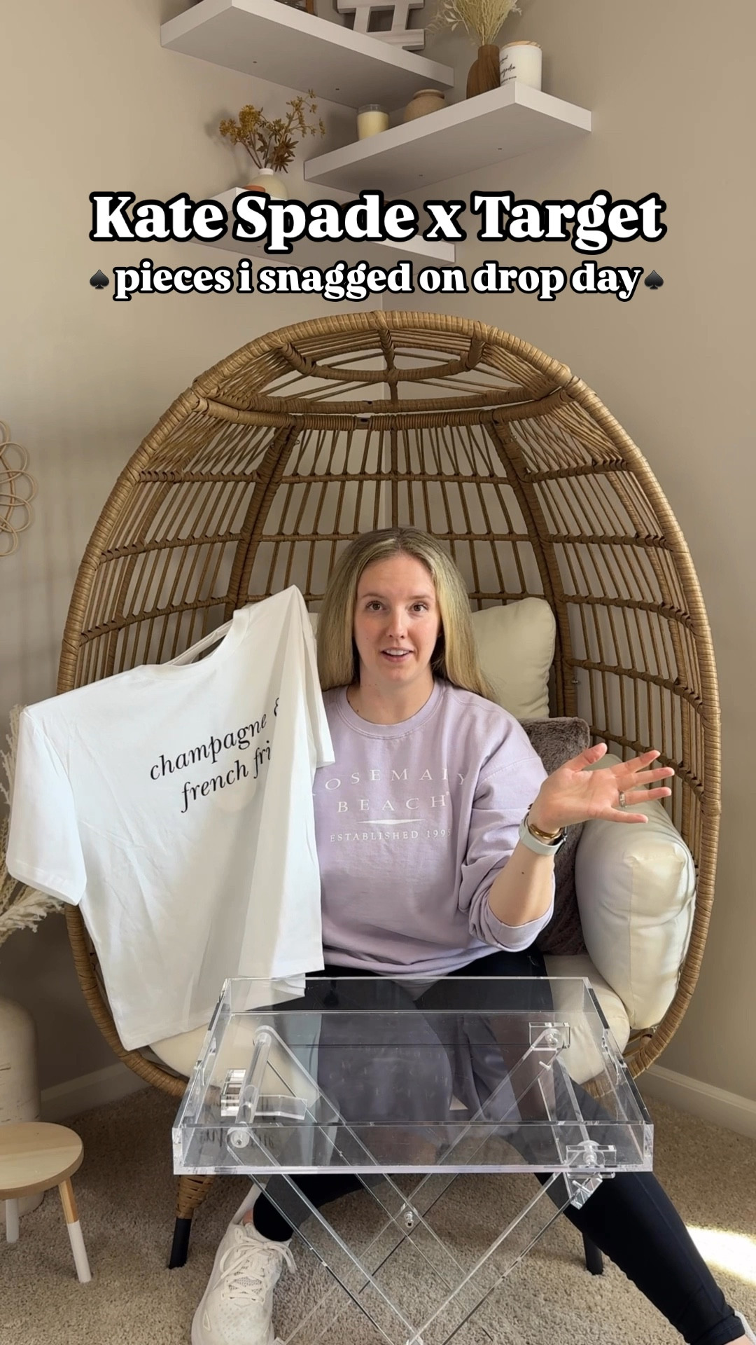 The spring Kate Spade drop at Target is here! Let’s talk about the six pieces I (so very happily!!) snagged.

My haul includes 3 serving ware pieces that will match EVERYTHING I already own, plus a new outfit and the cutest vacation tote bag I originally stopped in for.

#LTKMidsize #LTKFindsUnder50 #LTKTravel