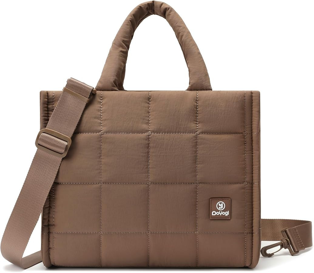 DOYOGI Quilted Crossbody Bags for Women,Puffer Weekender Overnight Bag,Purse Handbag Organizer,Sm... | Amazon (US)