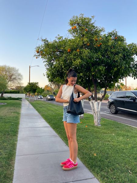 Casual and neutral summer outfit! Our trip to Phoenix was so fun ❤️ wearing my true size 8 in these sneakers, but if you’re usually in between sizes then go with your smaller size!

#LTKfindsunder100 #LTKSeasonal #LTKtravel