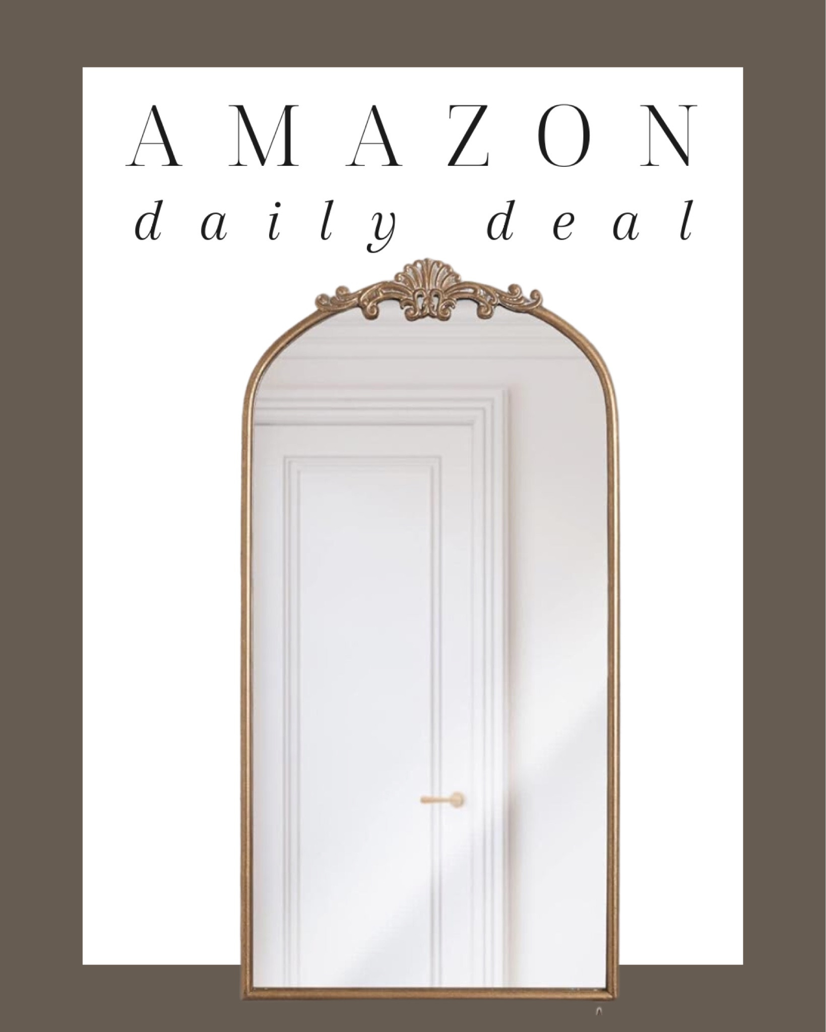 Amazon daily deal ✨ this beautiful vintage style mirror is on sale and under $200! 

Mirror, vintage style mirror, antique mirror, Amazon sale, sale finds, sale alert, sale, Modern home decor, traditional home decor, budget friendly home decor, Interior design, look for less, designer inspired, Amazon, Amazon home, Amazon must haves, Amazon finds, amazon favorites, Amazon home decor #amazon #amazonhome

#LTKhome #LTKsalealert #LTKstyletip