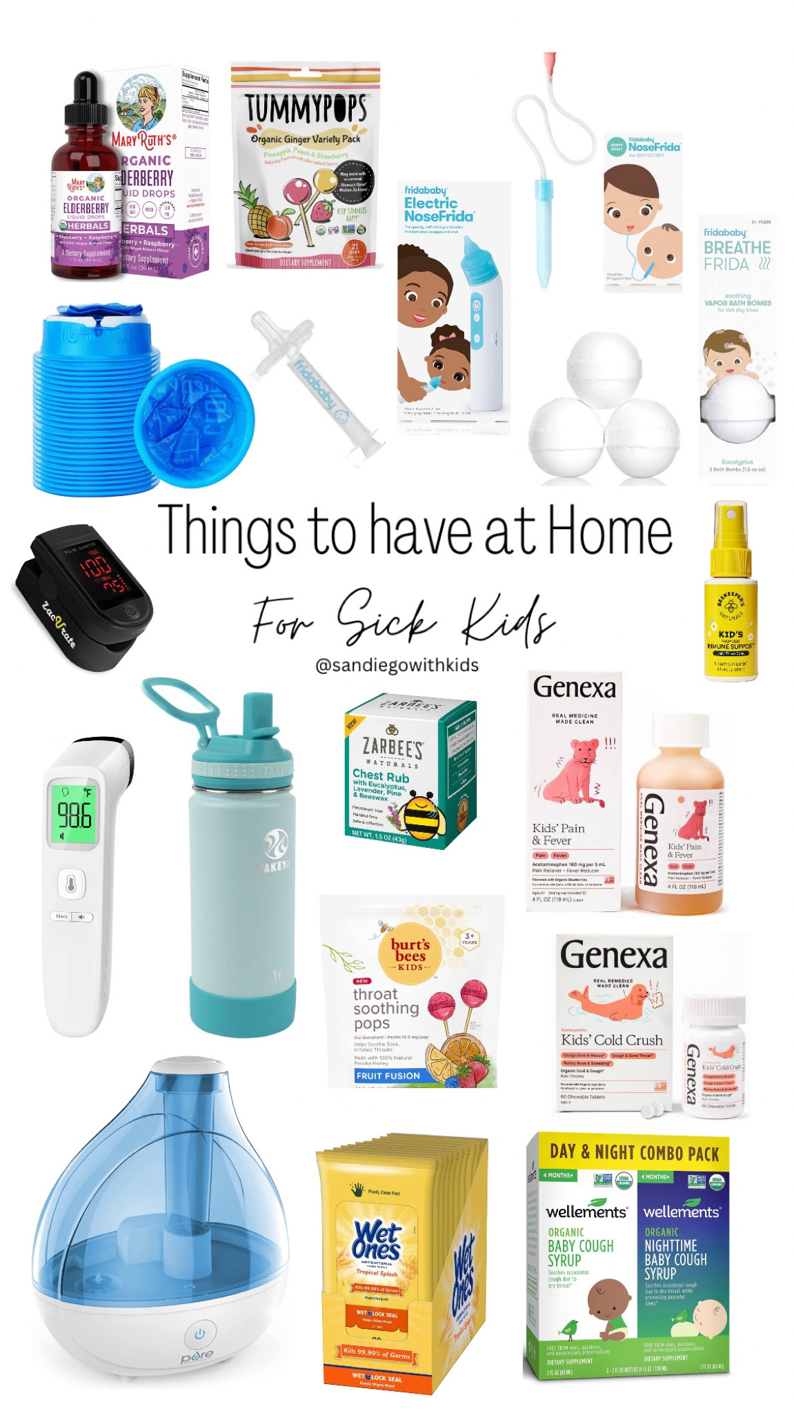 Things to have at Home for Sick Kids. 

#LTKbaby #LTKkids