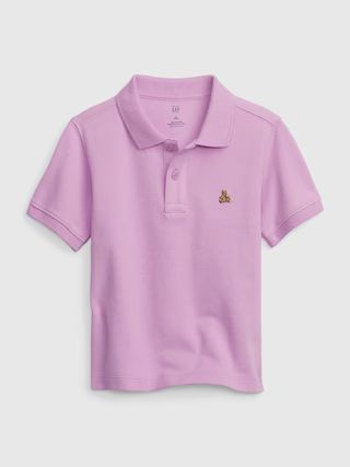 Toddler 100% Organic Cotton Pique Polo Shirt | Gap (US)