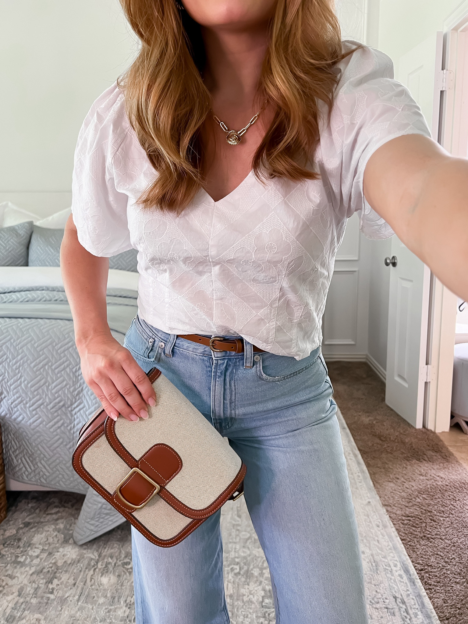 madewell sale! Use code LTK20

Sizing:
Top: small
Jeans: 28 (I go up in size for madewell)
Flats: 7.5 (tts)

#LTKxMadewell #LTKSeasonal