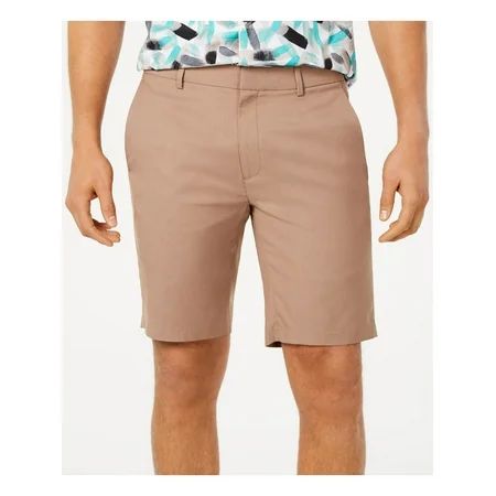 ALFANI Mens Beige Stretch Shorts 30 Waist | Walmart (US)