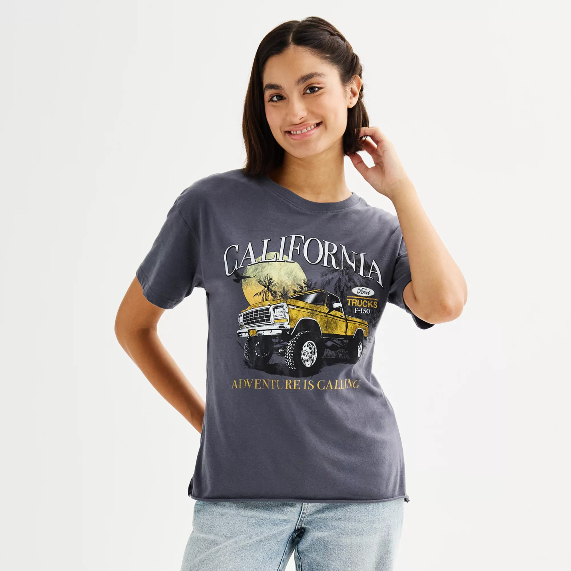 Juniors' Ford California Truck Adventure is Calling Graphic Tee | Kohl's