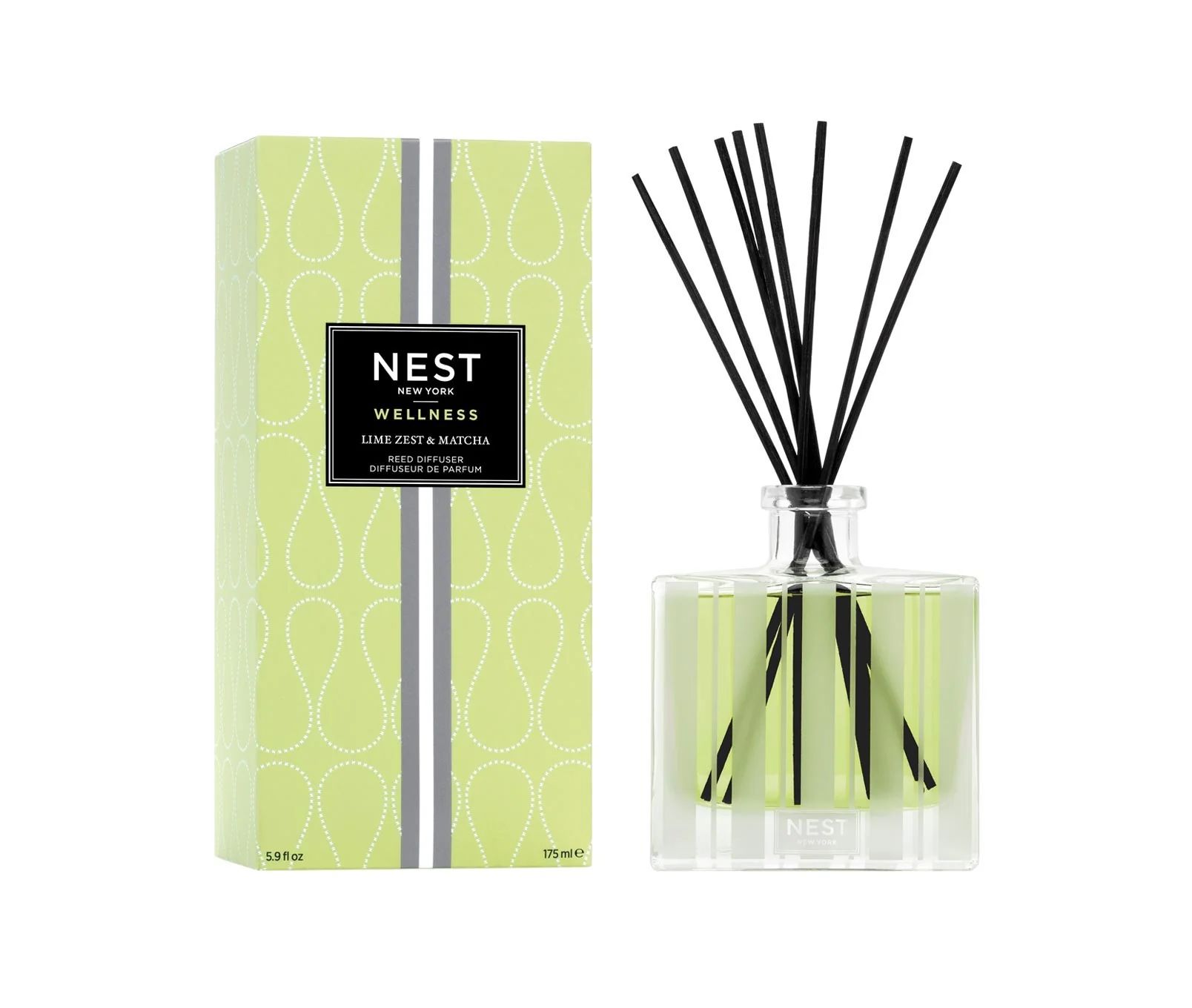 Lime Zest &amp; Matcha Reed Diffuser | NEST Fragrances