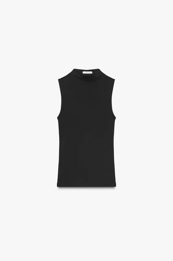 ÄRMELLOSES TOP | Zara US
