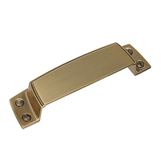 Amerock BP55318BBZ Highland Ridge 3-1/2" Cabinet Cup Pull, 3-1/2 in (89 mm) Center-to-Center, Golden | Amazon (US)