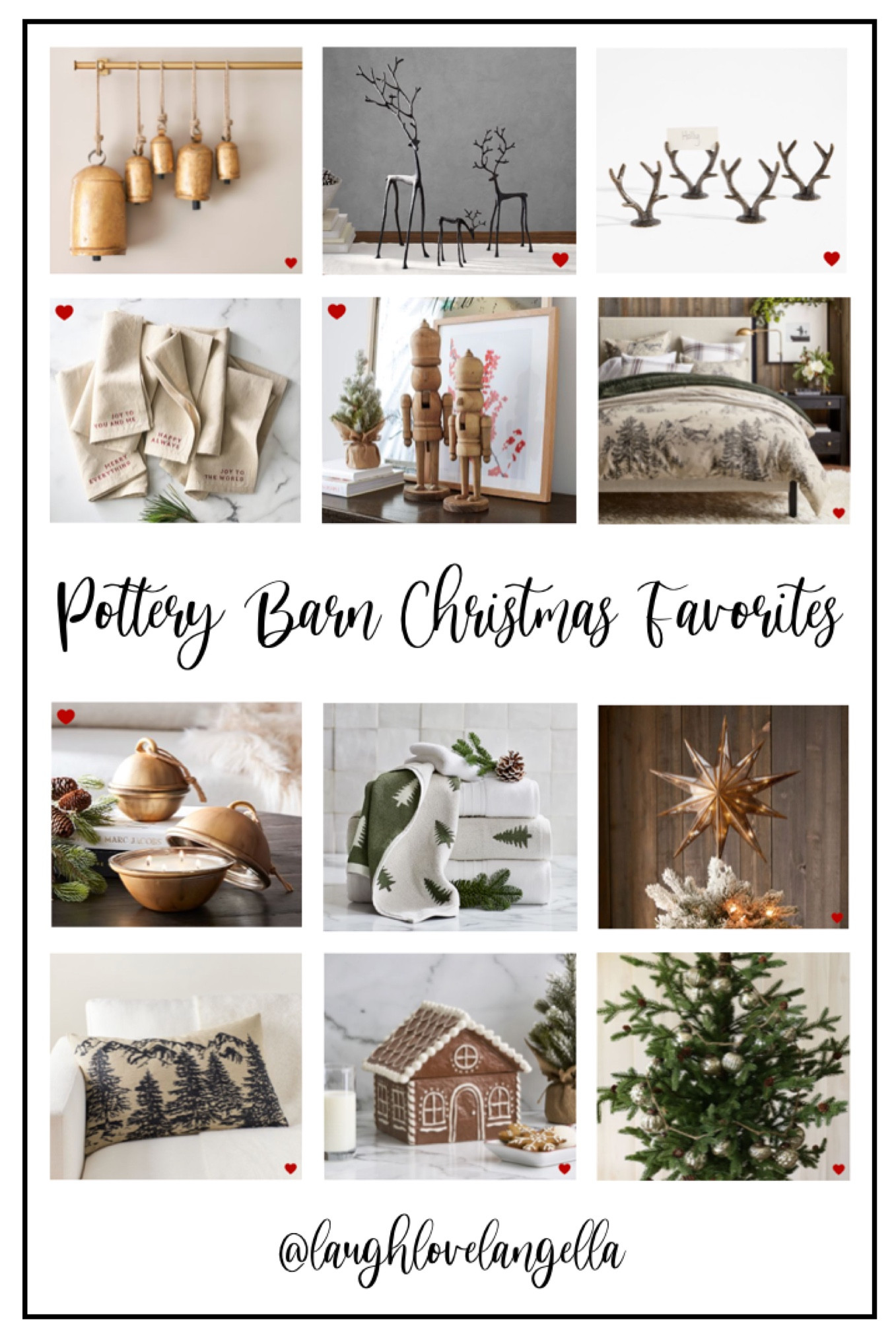 Pottery Barn Christmas favorites 🎄🤍

#LTKSeasonal #LTKhome #LTKHoliday