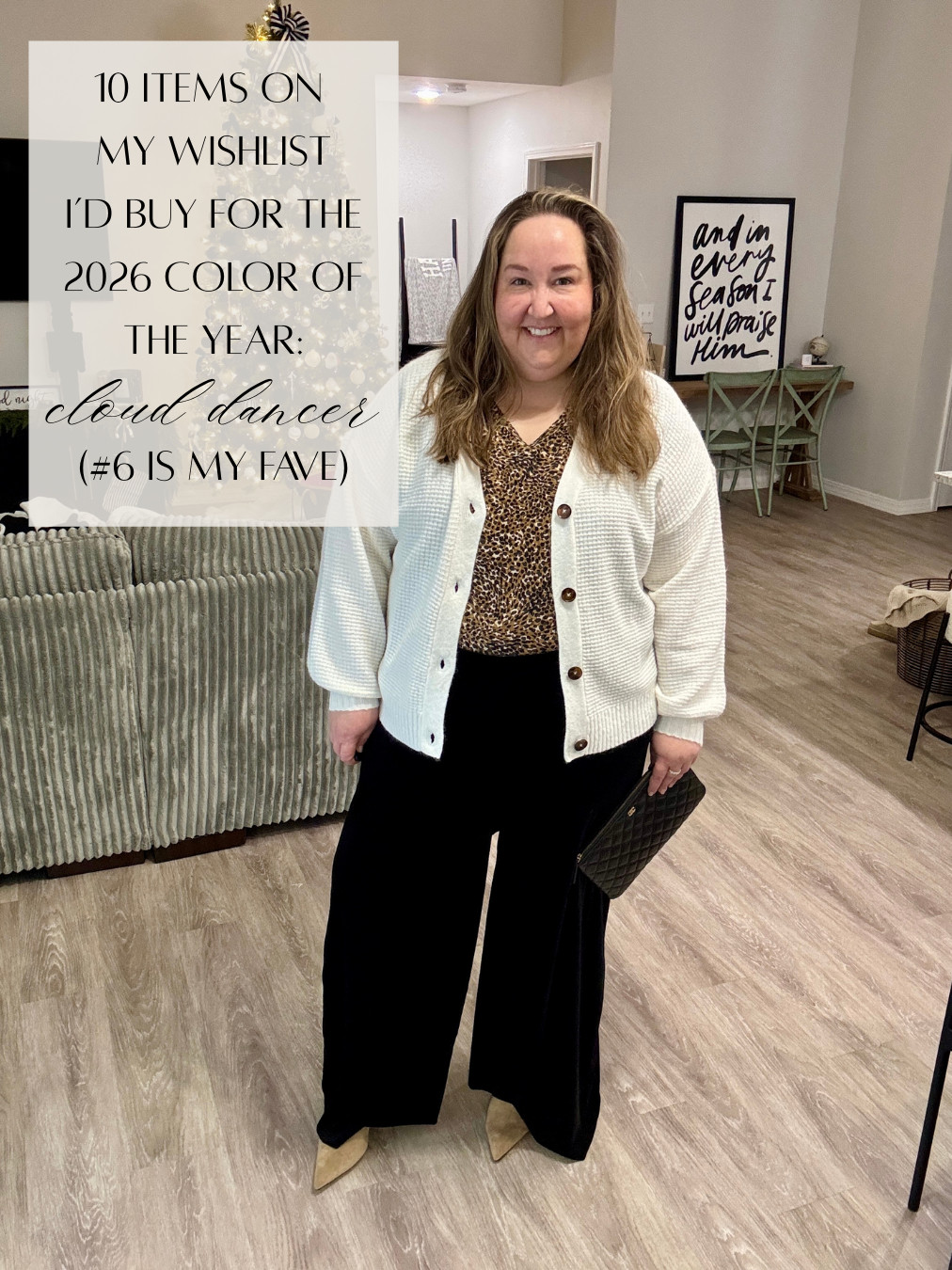 I'm obsessed that the 2026 Color of the Year is "Cloud Dancer." This airy, fresh color represents a fresh start in a chaotic world.

You must be following me @rebekaheliz to get the links!

Follow my shop @rebekaheliz on the @shop.ltk app (search “rebekaheliz”) to shop this post. 

#coloroftheyear #rebekahelizstyle 

 #LTKPlusSize #LTKFindsUnder50