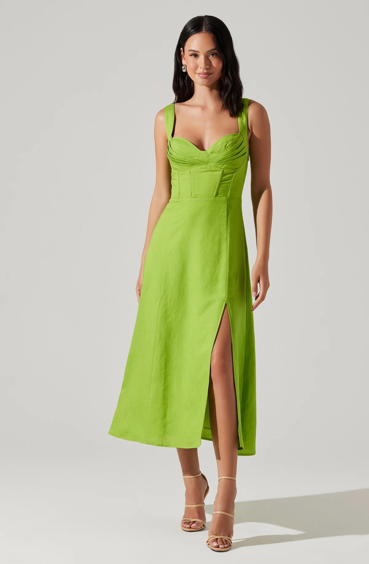Estella Corset Midi Dress | ASTR The Label (US)