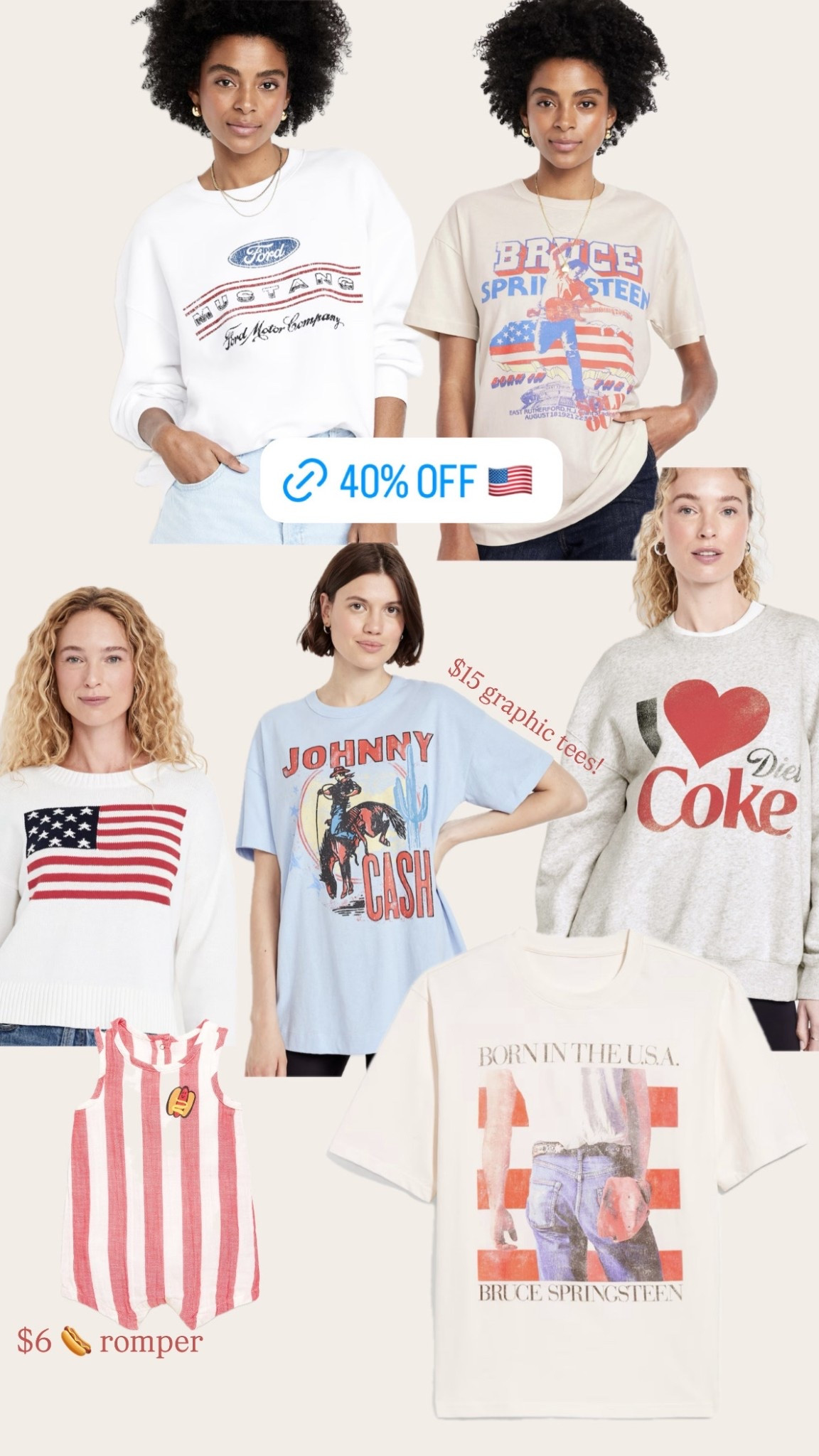 4th of July graphic tees, summer sweatshirts, family matching 🇺🇸  40%-50% off! 

#LTKSummerEdit #LTKSaleAlert #LTKFamily