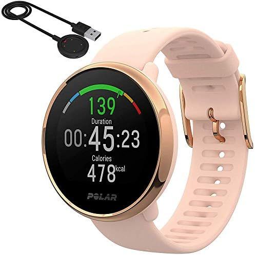 Polar Ignite GPS Heart Rate Monitor Watch - Pink/Rose (Small) with Bonus Charging Cable | Amazon (US)