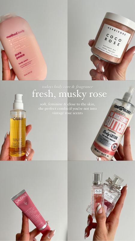 fresh, musky rose 🌸
soft, feminine & close to the skin, the perfect combo if you're not into vintage rose scents



Perfumes, perfume layering, body care routines, luxury perfumes, best perfume combinations, skincare routines, fragrance layering, body care tips, perfume reviews, top-rated perfumes, perfume layering tips, full body skincare, body care products, perfume layering techniques, best body care routines, perfume pairing, daily body care routine, perfume mix and match, body care routine steps, perfume layering ideas. Fall fragrance, fall perfume.

#LTKbeauty #LTKGiftGuide #LTKSeasonal