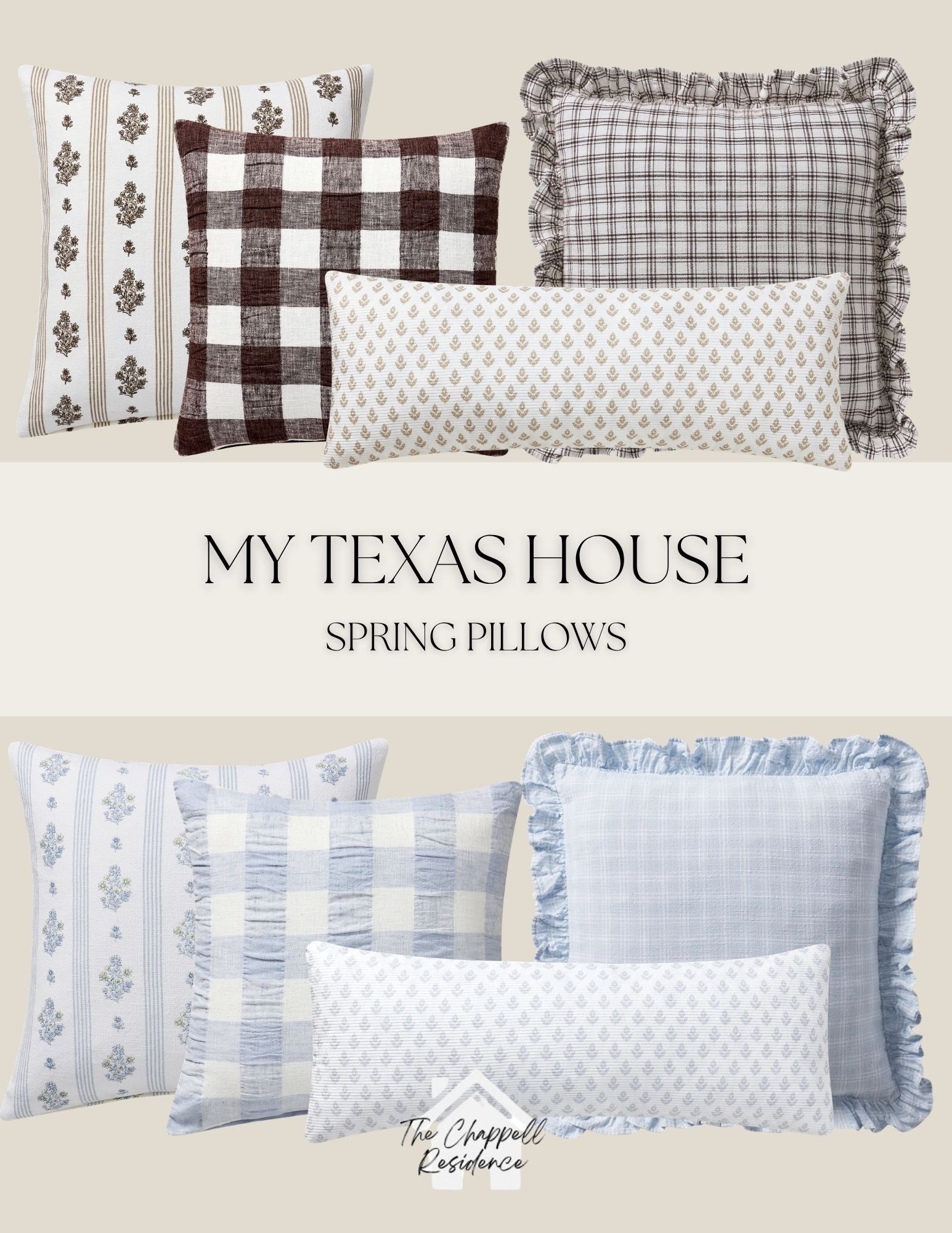 My Texas House Spring Pillows

#LTKU #LTKSeasonal #LTKHome