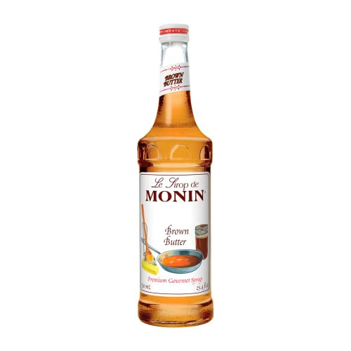 Monin - Brown Butter Syrup, Buttery Smooth Flavor with Rich Nutty Aroma, Great for Lattes, Milkshakes, and Iced Coffees, Gluten-Free, Vegan, Non-GMO (750 ml) | Amazon (US)