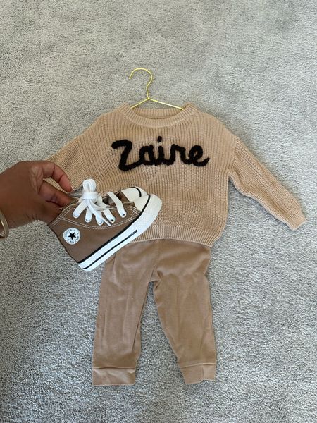 The cutest neutral fit ! 

Boy mom - winter fit - baby shoes - Sales - affordable baby clothes - spring outfits - ootd - sweaters - custom outfits

#LTKkids #LTKstyletip #LTKbaby