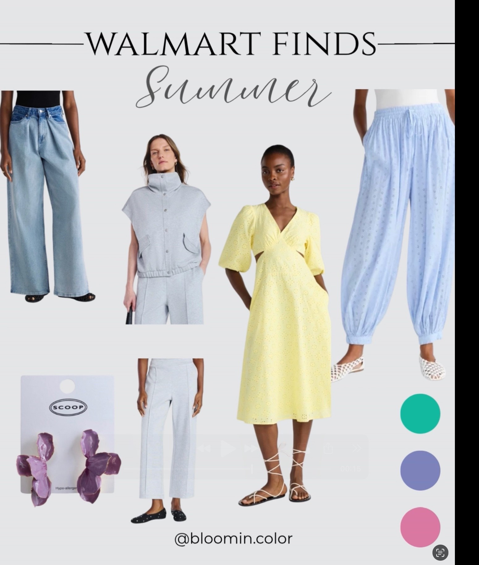 Walmart finds. Summer seasonal board. Soft summer. Light summer. Cool summer. 

#LTKmomlife #LTKWorkwear #LTKMothersDay