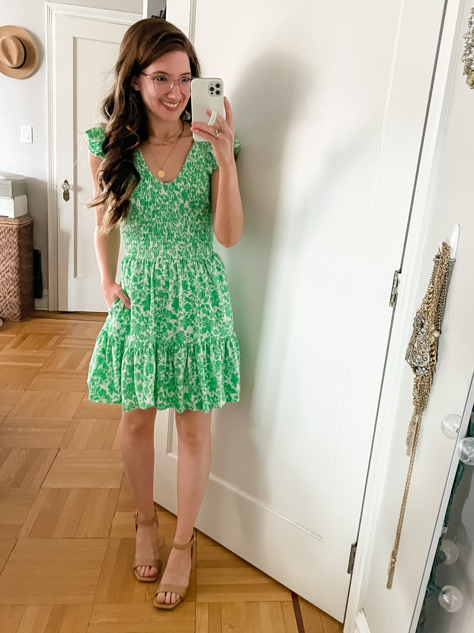 Dress TTS (wearing XS) if between sizes, go up one 
Sandals TTS

#LTKwedding #LTKstyletip #LTKSeasonal