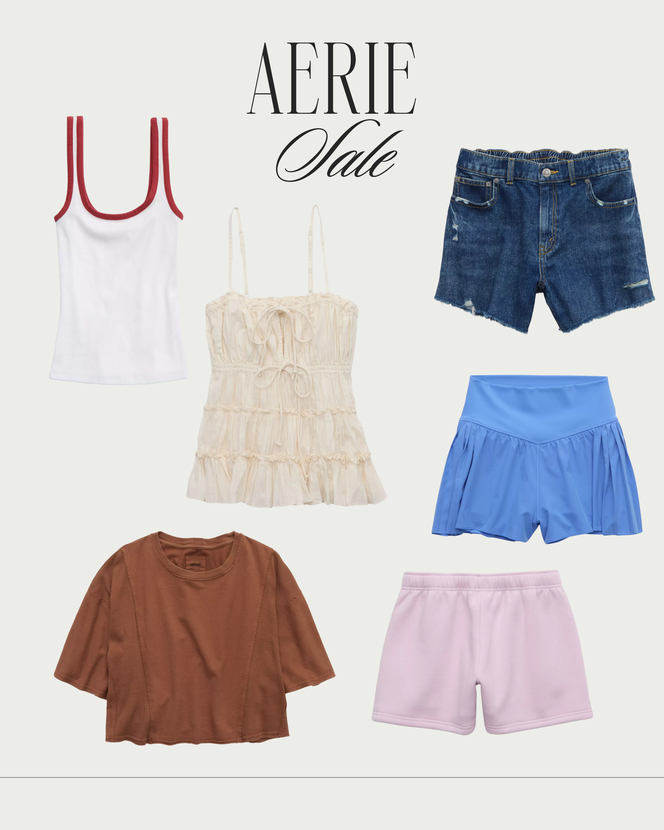 Shop Aerie's sale! 

 #LTKSummerEdit #LTKSaleAlert #LTKStyleTip