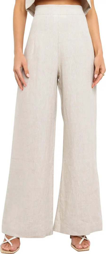 Devlin Linen Wide Leg Pants | Nordstrom