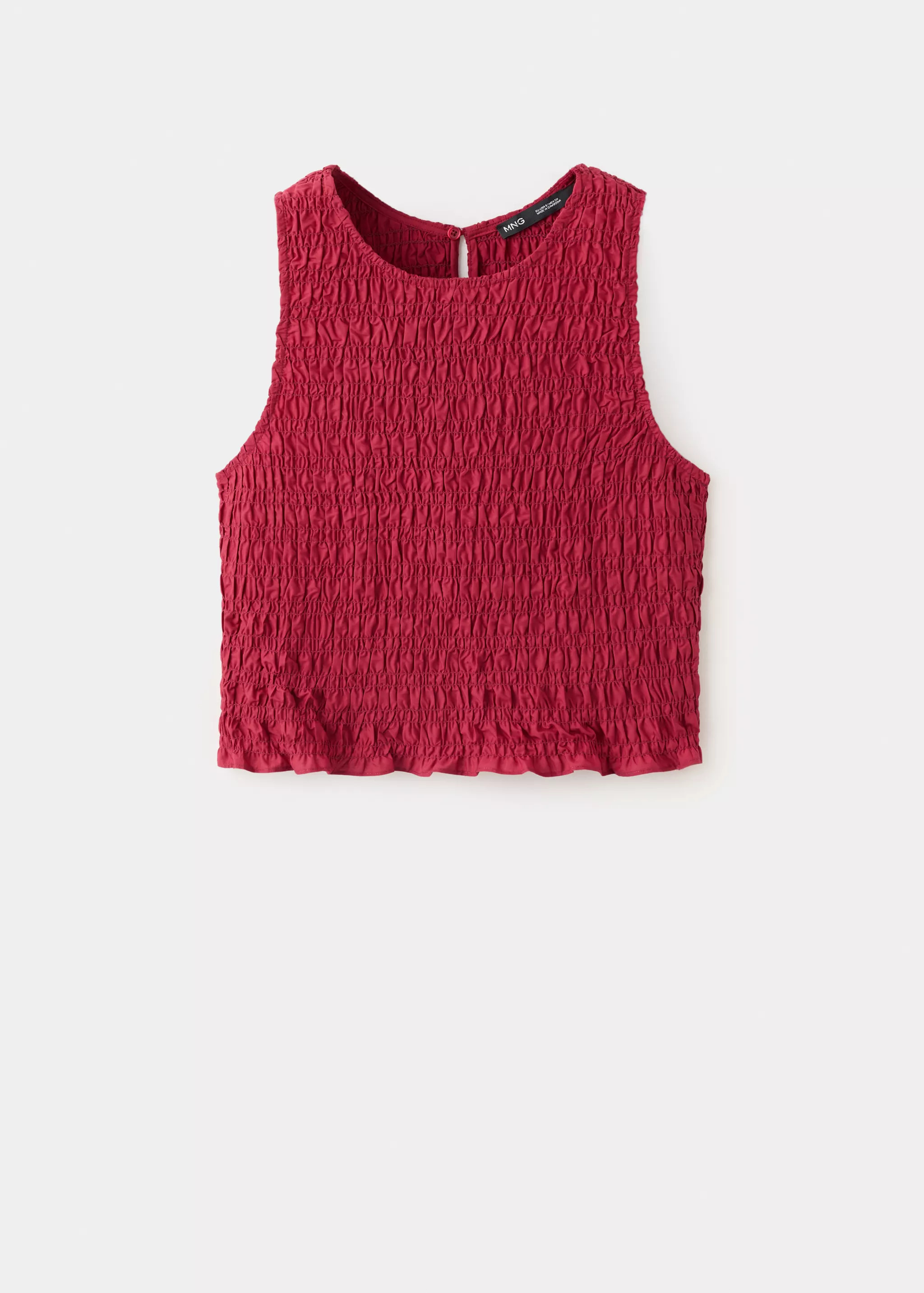 Terry cotton top | Mango (US/MX/AU)