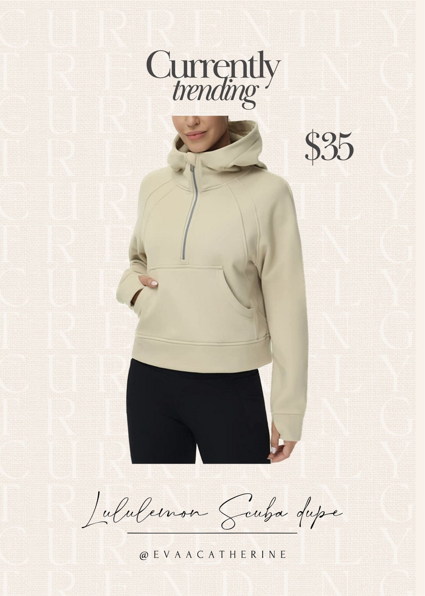 1/3 of the price but just as comfy!

Lululemon scuba dupe, cropped hoodie, sweater

#LTKstyletip #LTKsalealert #LTKunder50