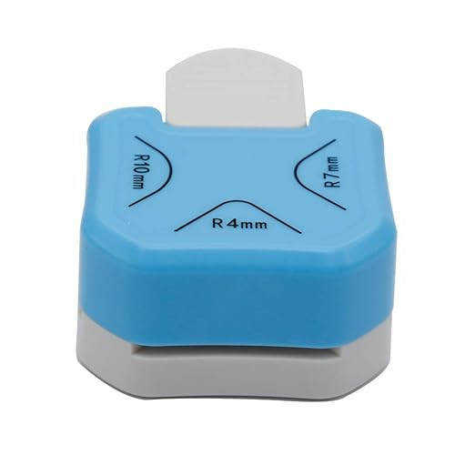 QIQQIKIN Paper Corner Rounder 3 in 1 （R4mm+R7mm+R10mm）， Punches for Crafts， Cutter ，Env... | Amazon (US)