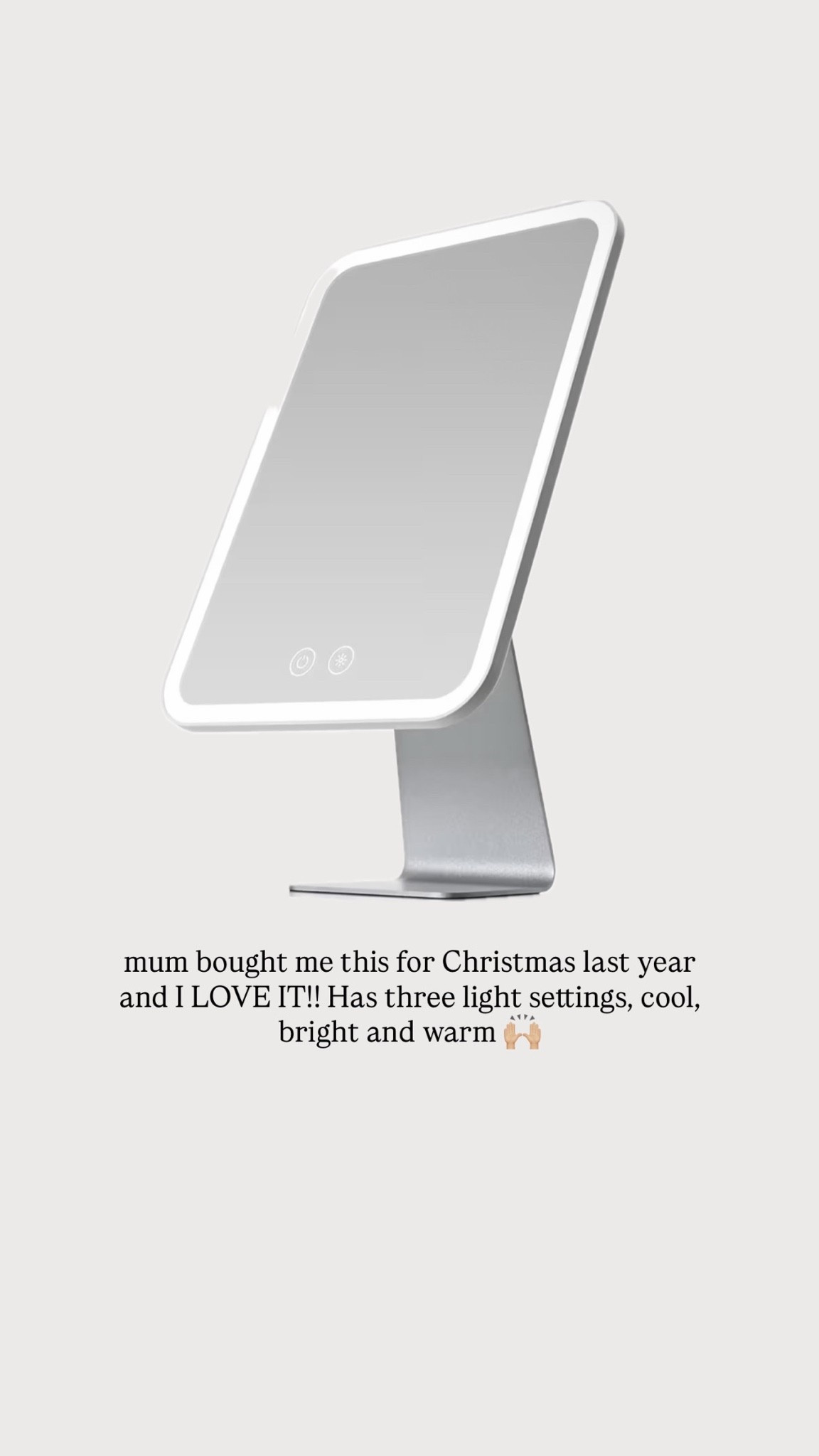 The best desk top mirror! 🙌🏼