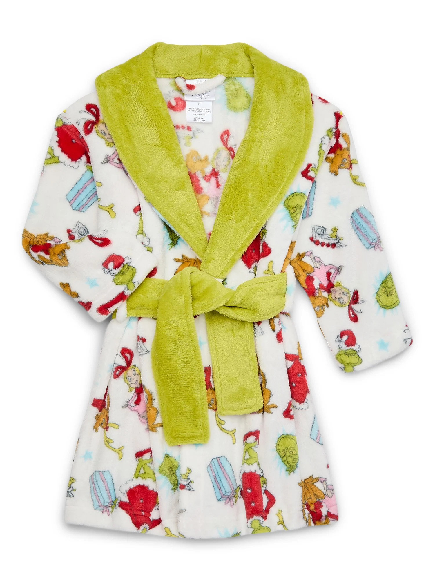 The Grinch Toddler Boys or Girls Robe, Size 12M-5T | Walmart (US)